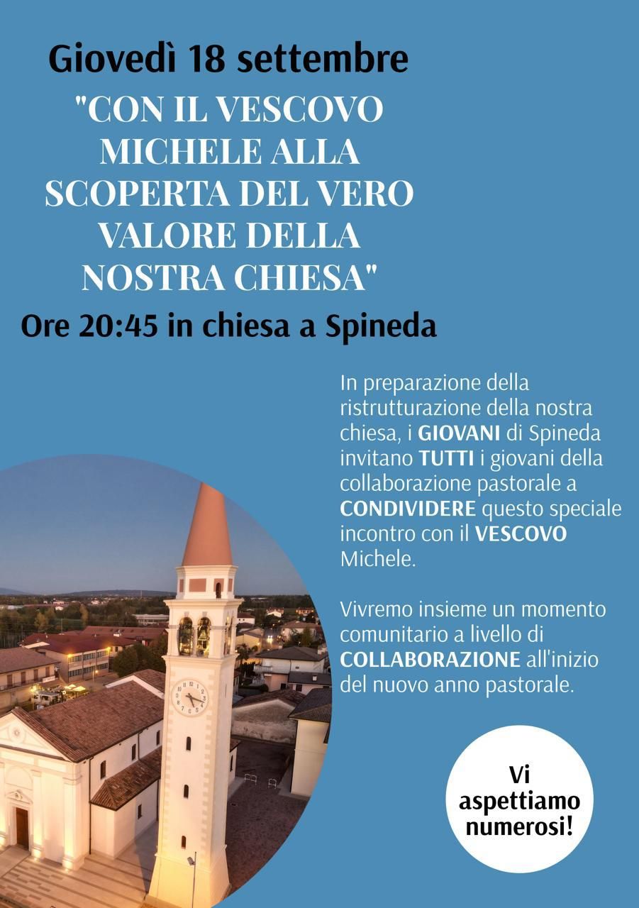 2025 09 18 Incontro con Vescovo Michele in chiesa a Spineda