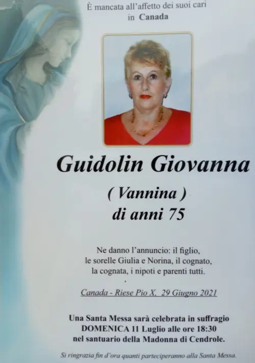 Guidolin Giovanna Canada