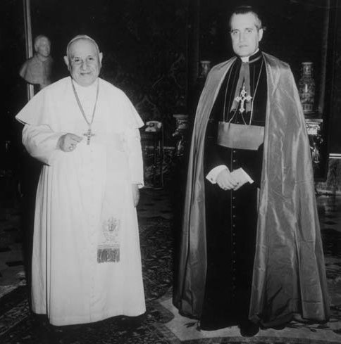 Mons Zanini con GiovanniXXIII