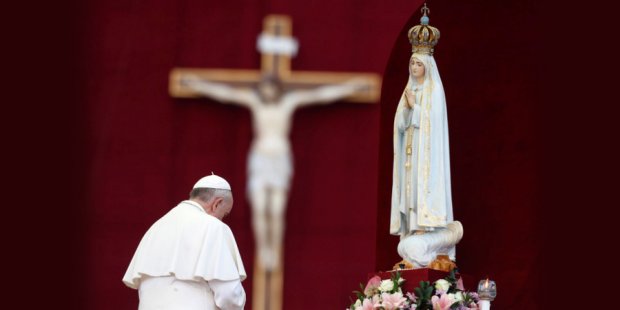 pope francis and fatima