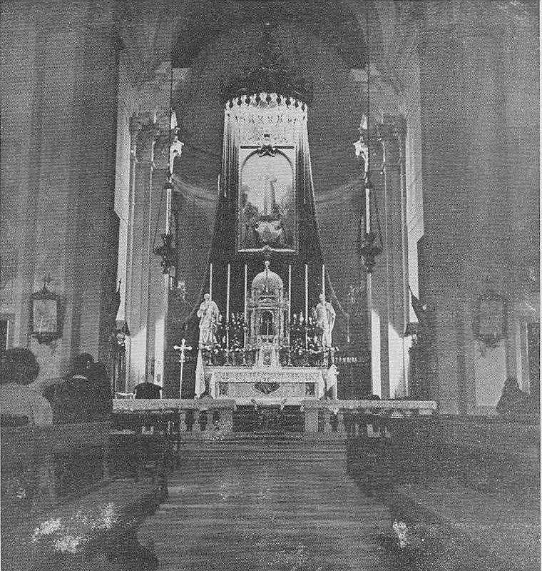 Chiesa Parrocchiale nel 1955