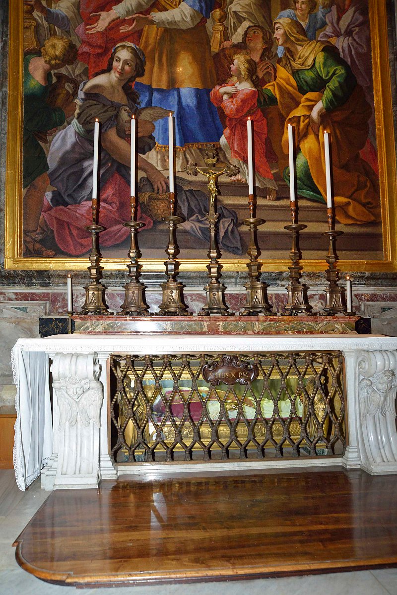 Tomba di Pio X nella Basilica di San Pietro a Roma